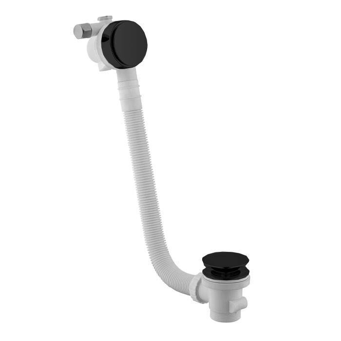 Слив-перелив для ванны Fima Carlo Frattini Complementi Bagno черный матовый F2003ERNS