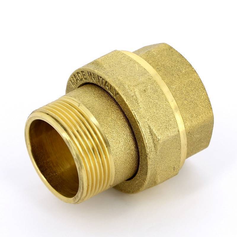 Разъемное соединение НВ Uni-Fitt 1 1/2 прямое с плоской прокладкой 656G6000