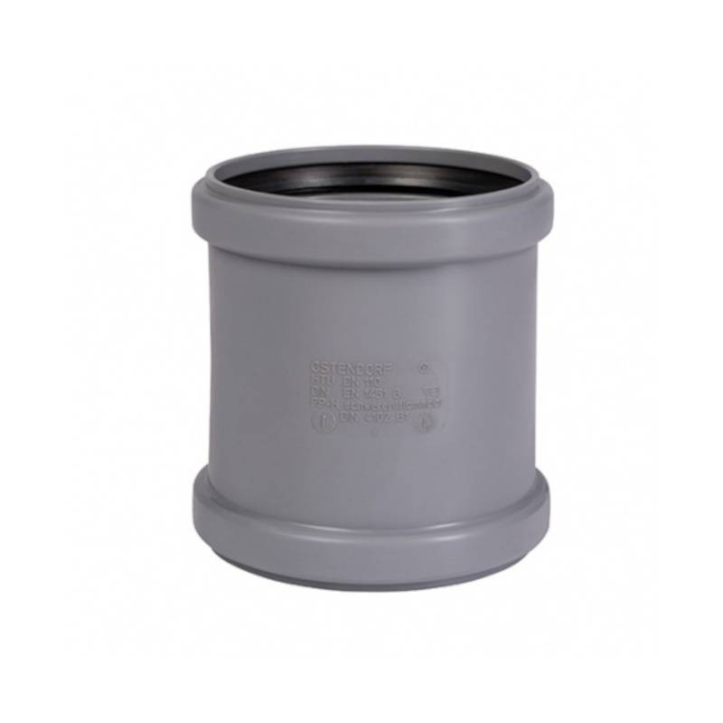 Муфта надвижная Ostendorf HT HTU 75 мм для внутренней канализации 113500