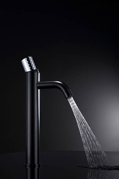 Смеситель для раковины Boheme Stick Black Diamond Chrome 121-BCR