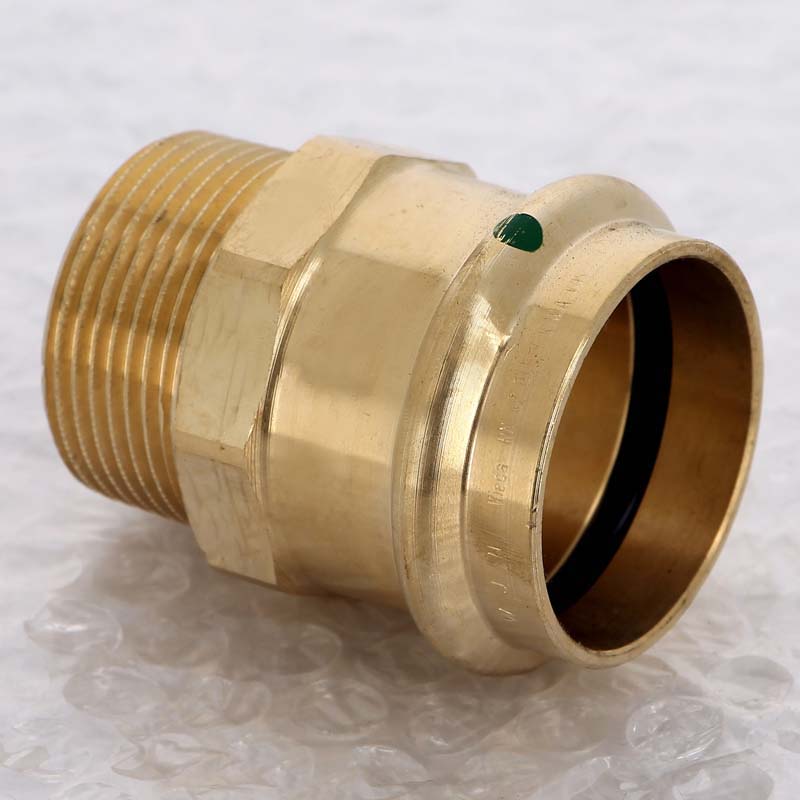 Муфта переходная пресс-Н Viega Sanpress бронза 42x1 1/4 297930