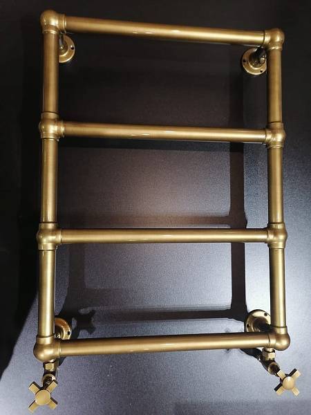 Полотенцесушитель водяной Boheme Medici 74.8х56.8 см бронза 718