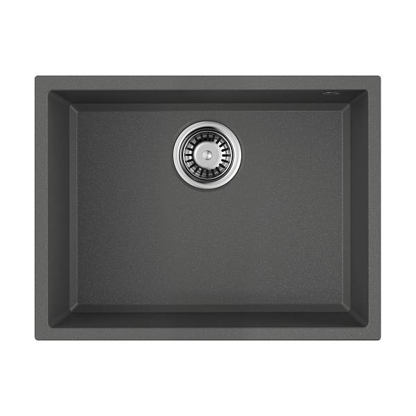 Кухонная мойка Omoikiri Tedori 54-U Tetogranit 55x42 см платина 4993995