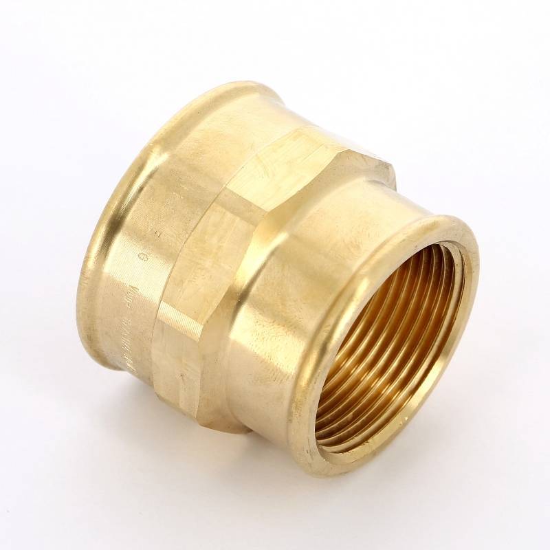 Муфта ВВ переходная Viega 3240 1 1/2x1 1/4 бронза 266394