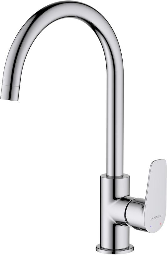 Смеситель для кухни Aquanet Betta хром AQ1182CR