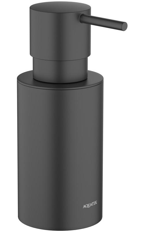 Дозатор для мыла настольный Aquanet Оберон матовый черный AQ4229MB