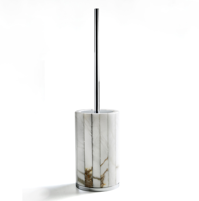 Ершик для туалета 3SC Rigato 110x440 мм колба алебастр хром AL17SL