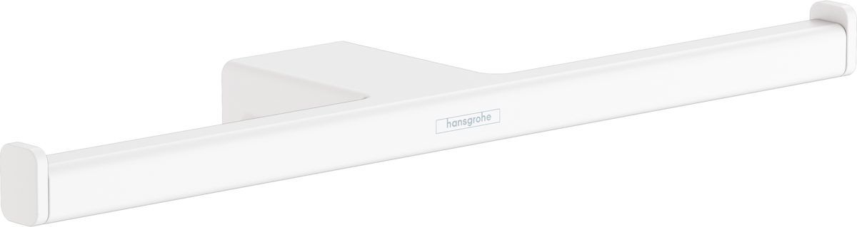 Держатель для туалетной бумаги двойной Hansgrohe AddStoris матовый белый 41748700