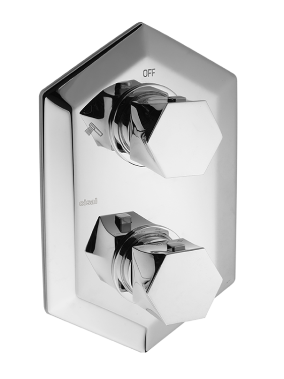 Смеситель для душа встраиваемый Cisal Chérie Chrome CE01910021