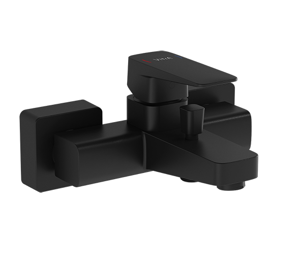 Смеситель для ванны и душа Vitra Root Square черный матовый A4273736EXP