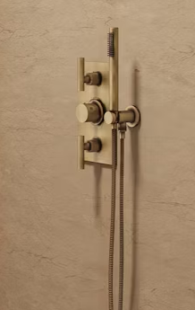 Смеситель для душа THG Marcel with lever на 2 потребителя встраиваемый Matt coated bronze U3R-D05-5400BE