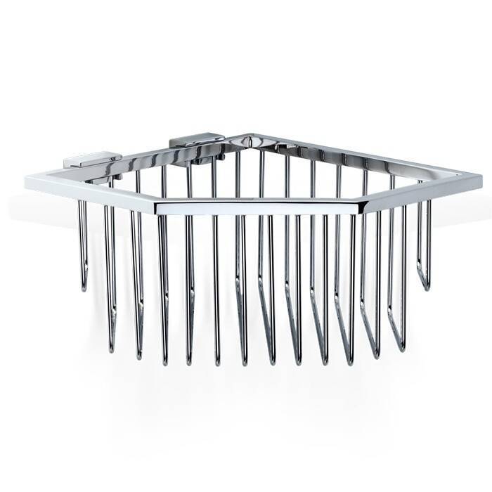 Полка для ванной угловая Decor Walther WA ECK 3 180x185x95 мм хром 0704800