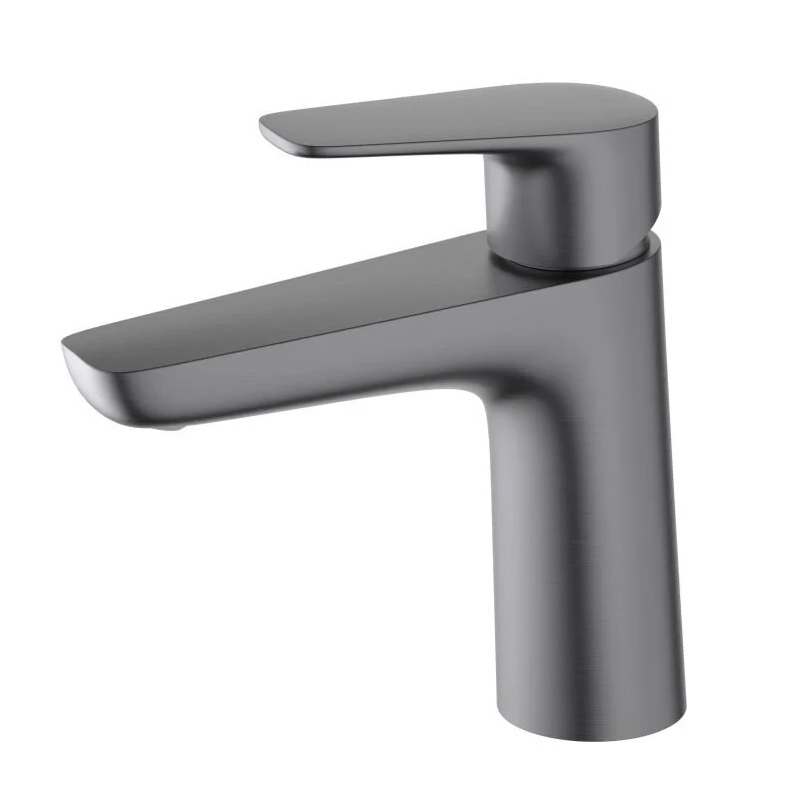 Смеситель для раковины Aquanet Бетта 98 мм оружейная сталь AQ1110BGM