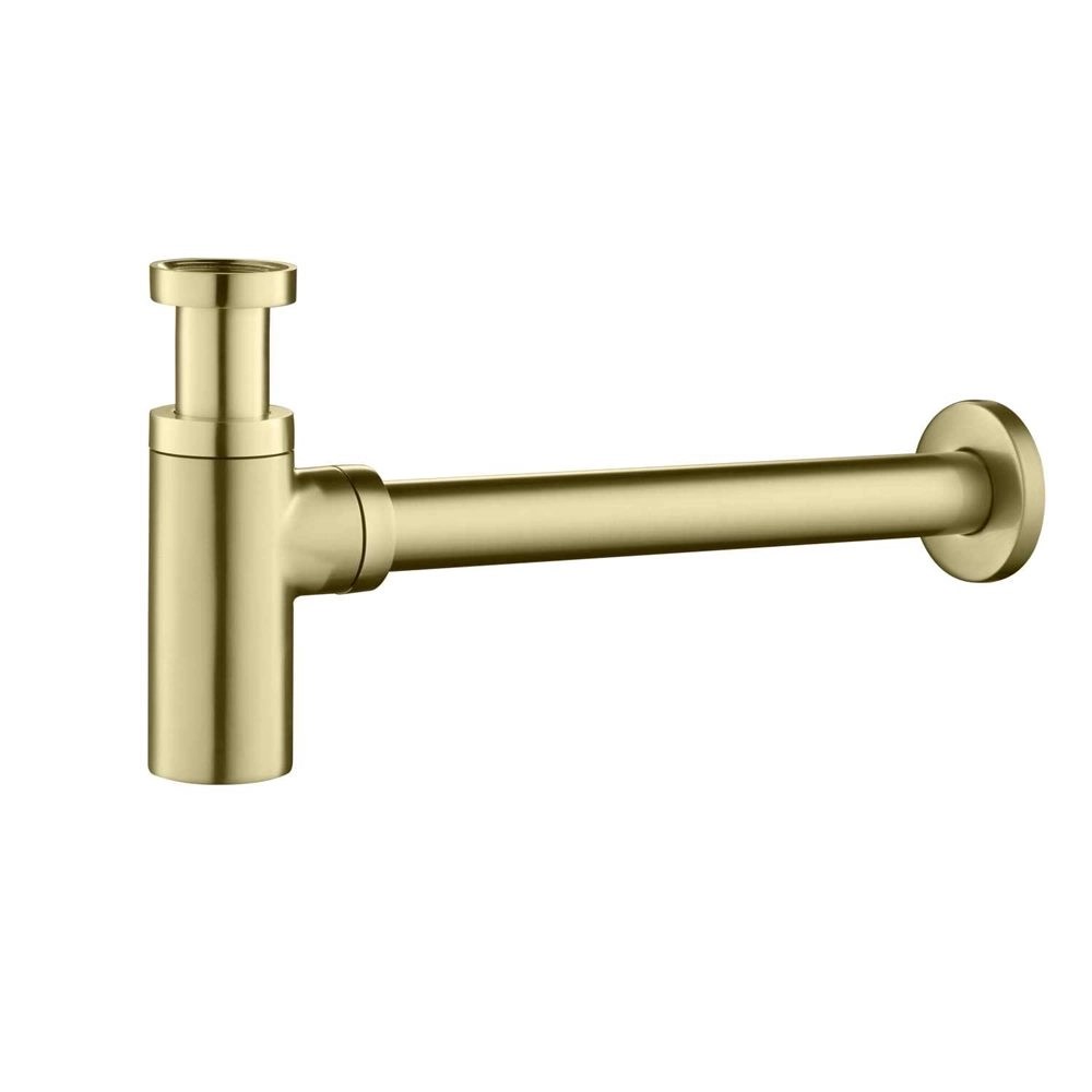 Сифон для раковины Aquatek шлифованное золото AQ6012BG