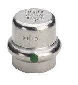 Заглушка Viega Sanpress Inox 18 мм нержавеющая сталь 452865