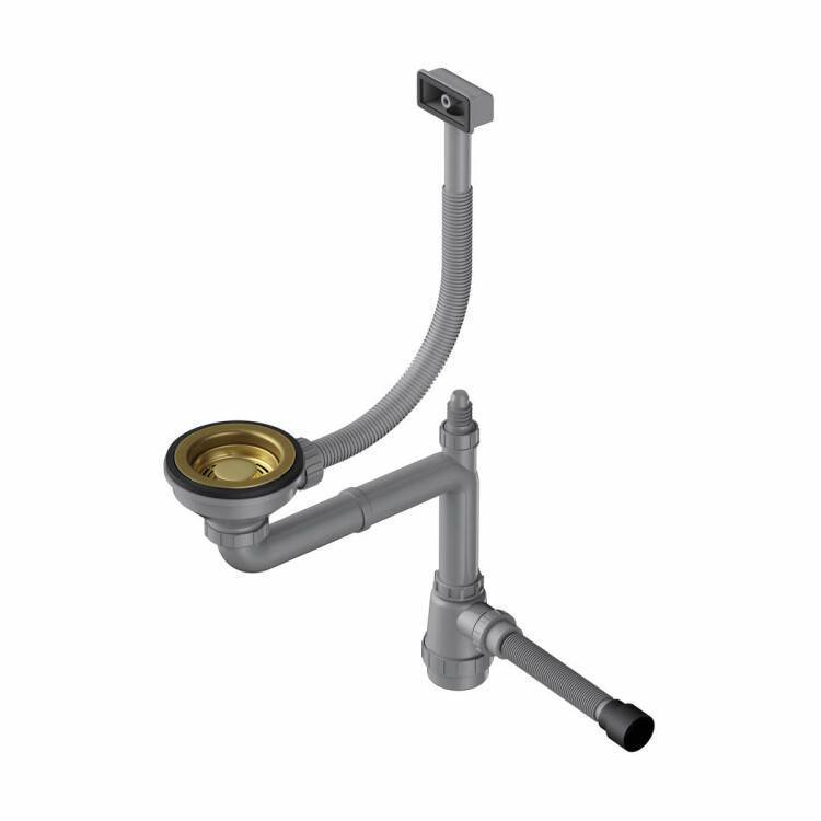 Слив-перелив для моек OMOIKIRI WK-1-S-AB латунь 4956491