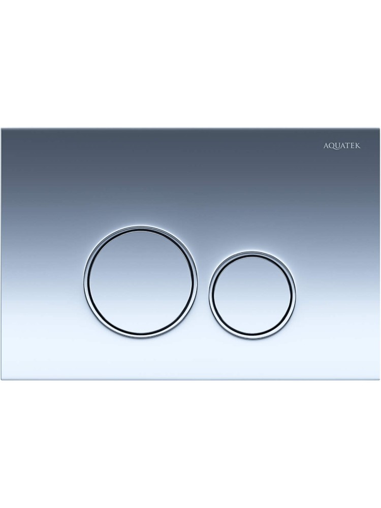 Панель смыва Tops Pneumo S круглые клавиши хром PNS-0000012