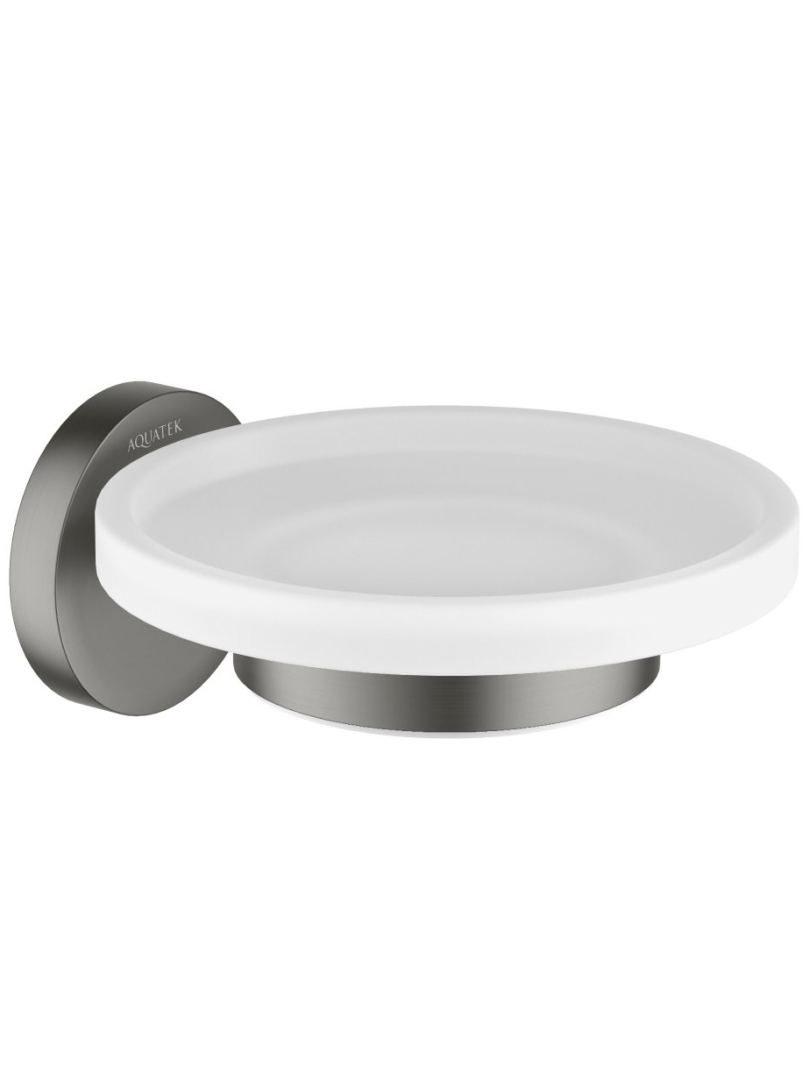 Мыльница Aquanet Европа оружейная сталь AQ4103BGM