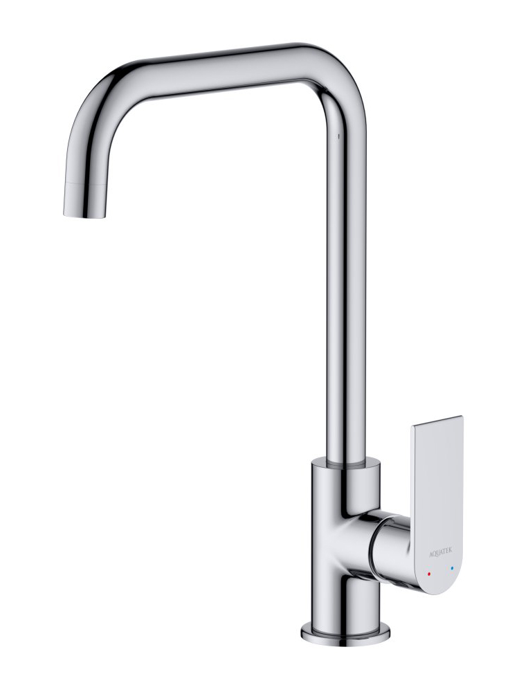 Смеситель для кухни Aquanet ЛИРА хром AQ1480CR