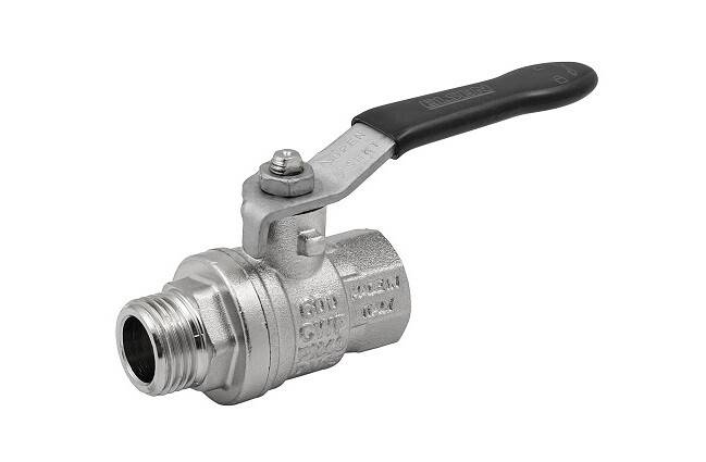 Кран шаровой Högert Technik Strong T 1 НР-ВР рычаг EV102101