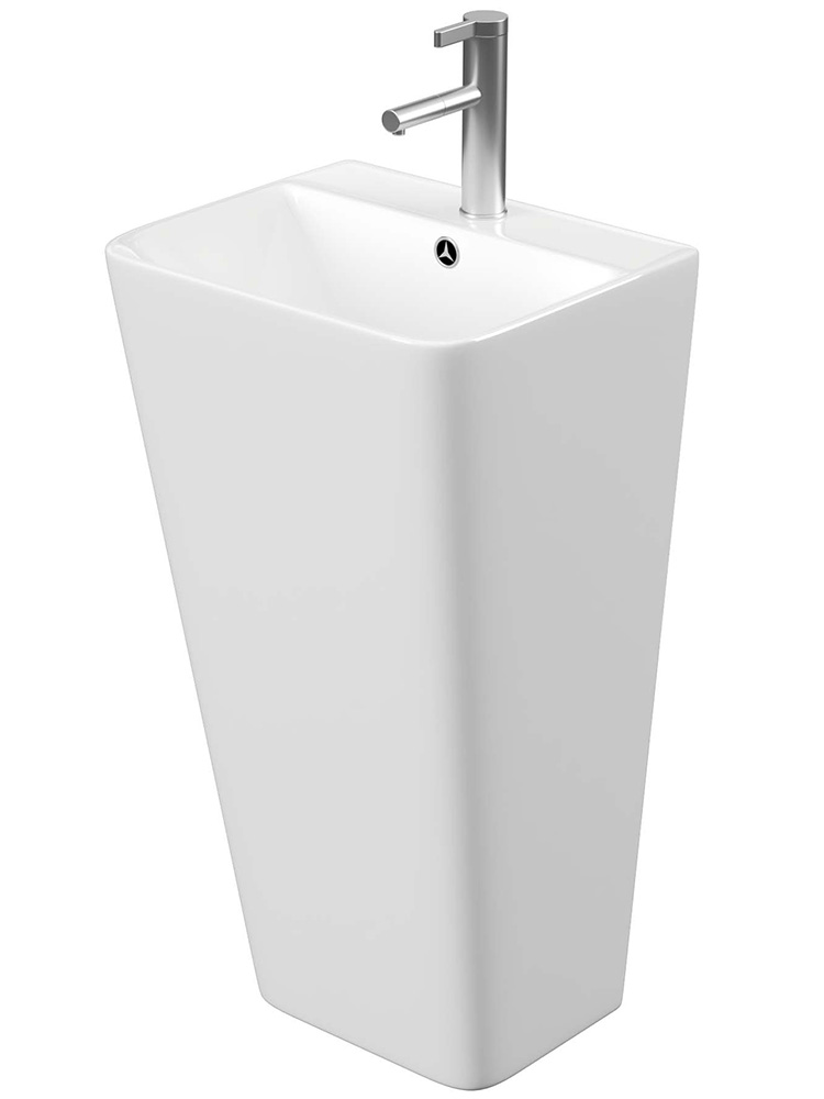 Умывальник пьедестальный Aquatek Optima Square 440x380x835 мм AQ4401-00