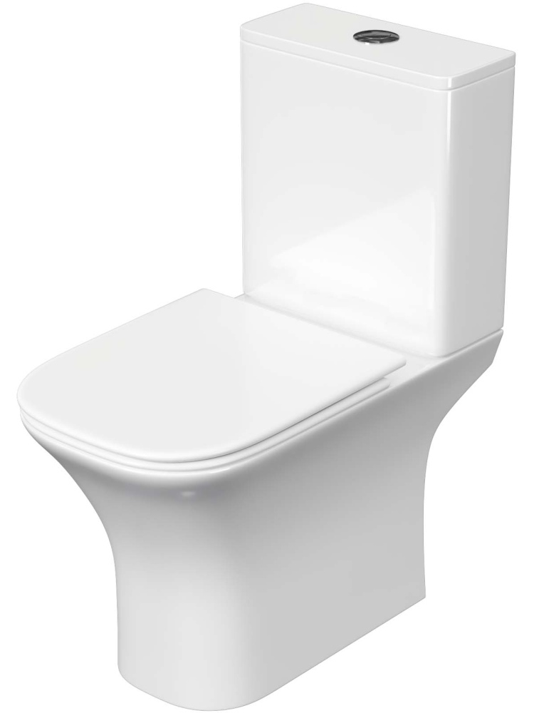 Унитаз напольный безободковый Aquatek Optima Square 665x345x775 мм AQ4411-00