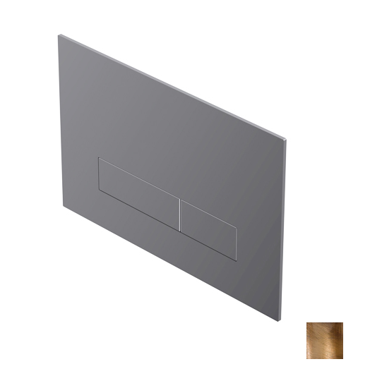 Клавиша смыва Ritmonio 245x160 мм для унитаза цвет Brushed Bronze 78T002BRX