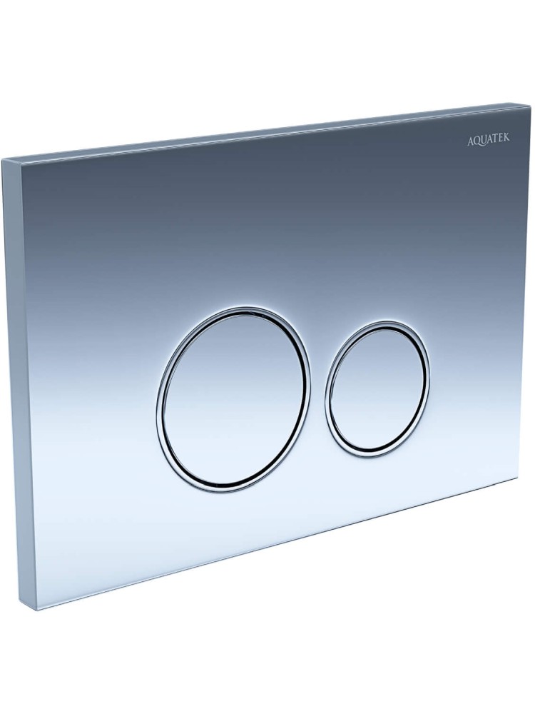 Панель смыва Tops Pneumo S круглые клавиши хром PNS-0000012