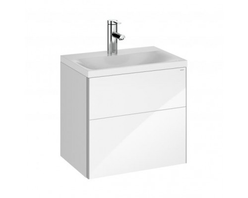 Комплект мебели для ванной KEUCO ROYAL REFLEX.2 №4 тумба петли справа, умывальник, зеркало 39601211102