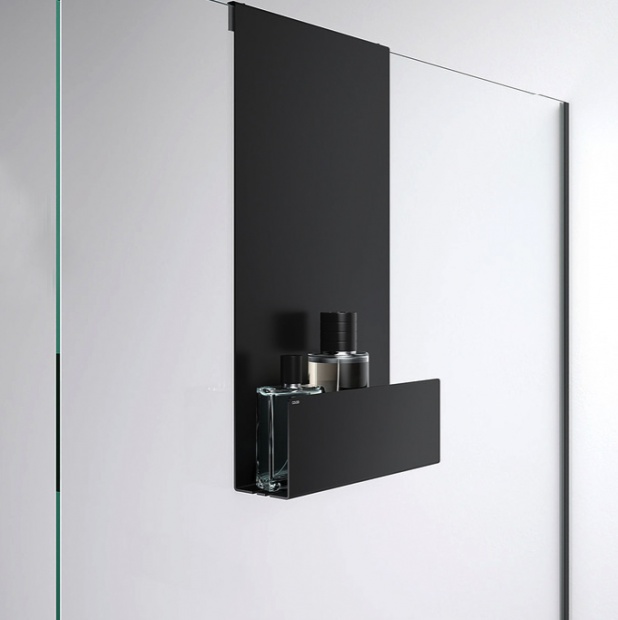 Полочка для душа навесная KEUCO Universalartikel черный матовый 24951370000