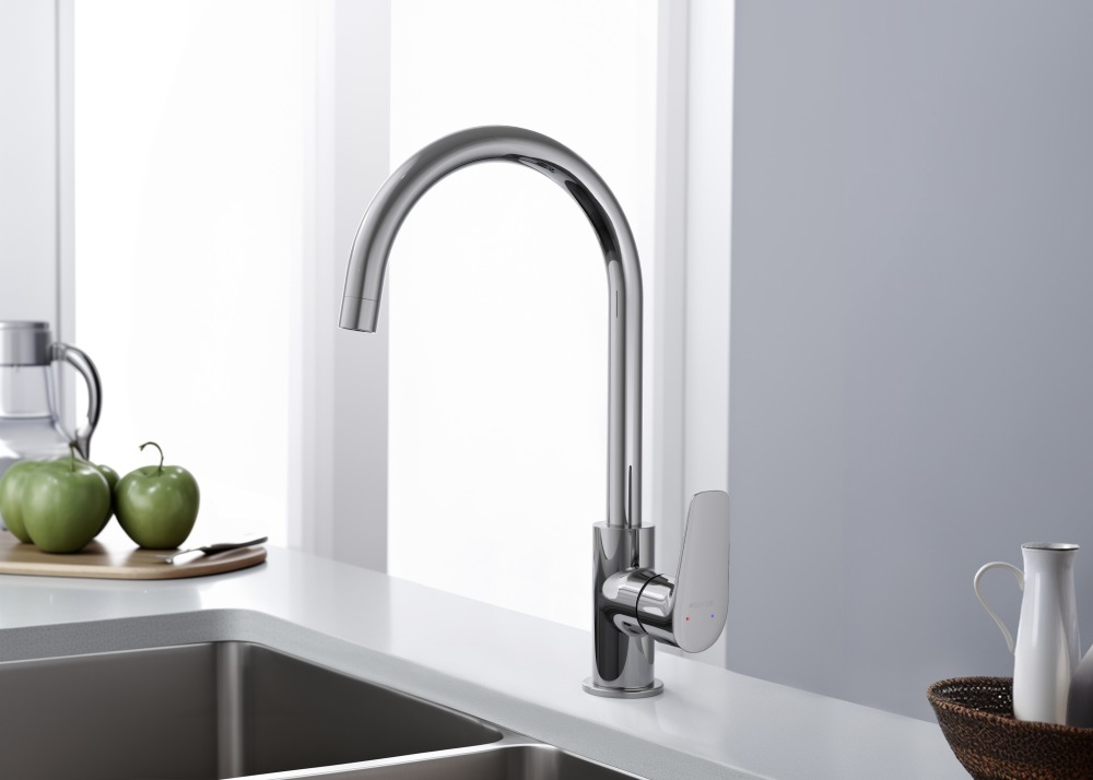 Смеситель для кухни Aquanet Betta хром AQ1182CR