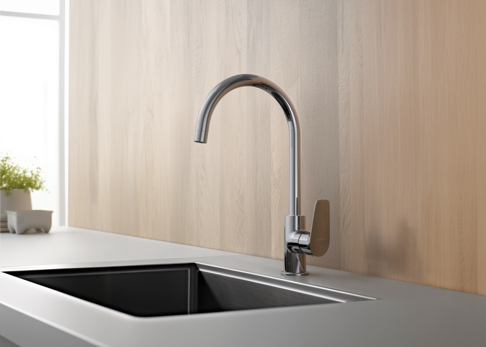 Смеситель для кухни Aquanet Betta хром AQ1182CR