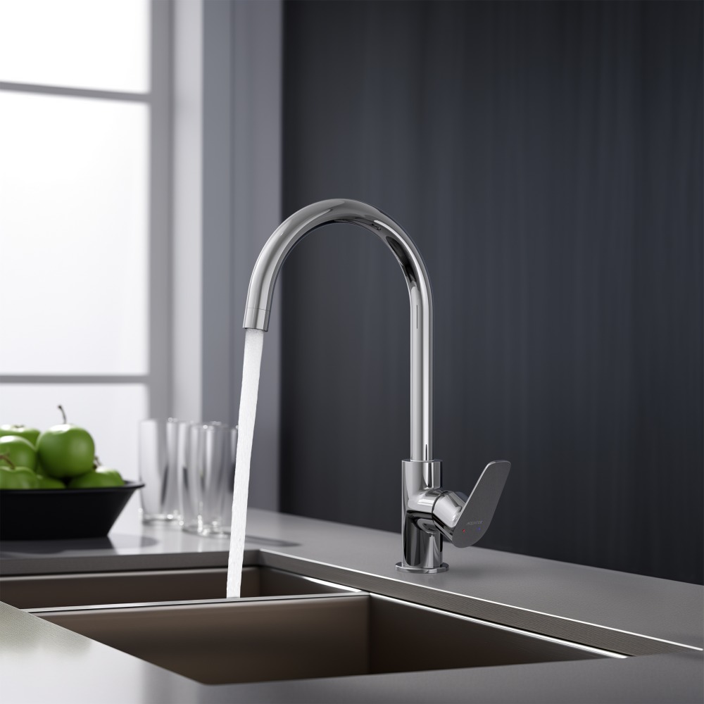 Смеситель для кухни Aquanet Betta хром AQ1182CR