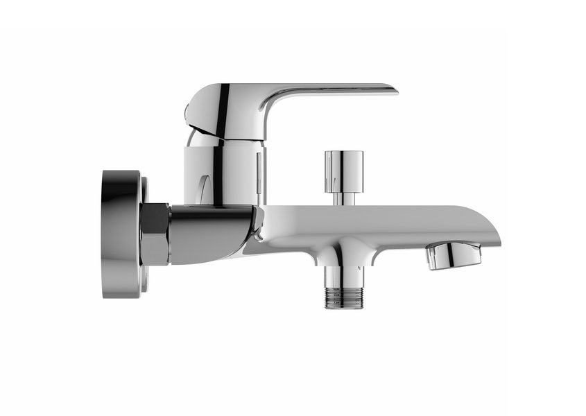 Смеситель для ванны Ravak Flat FL 022.00/150 150 мм X070119