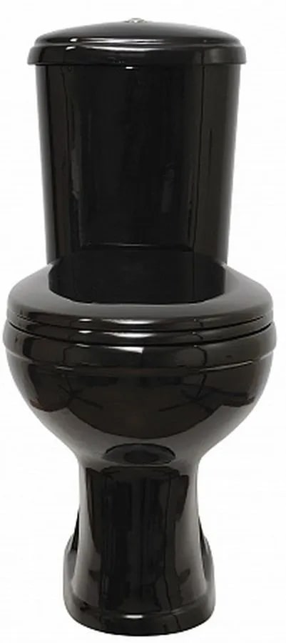 Унитаз-компакт Santek Дора горизонтальный выпуск черный 47374110402