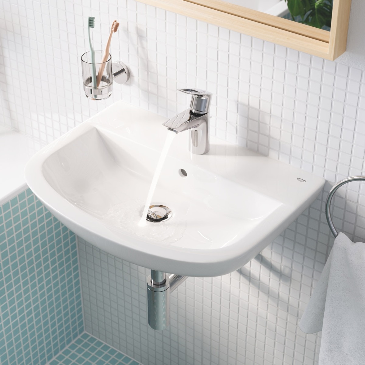 Смеситель для раковины GROHE BauLoop S-Size хром 23335001