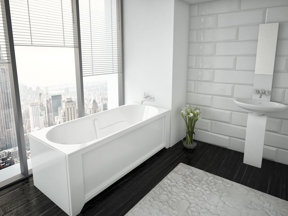 Ванна акриловая 1Marka Ley 170 см с фронтальным экраном левая LEY170-0000021