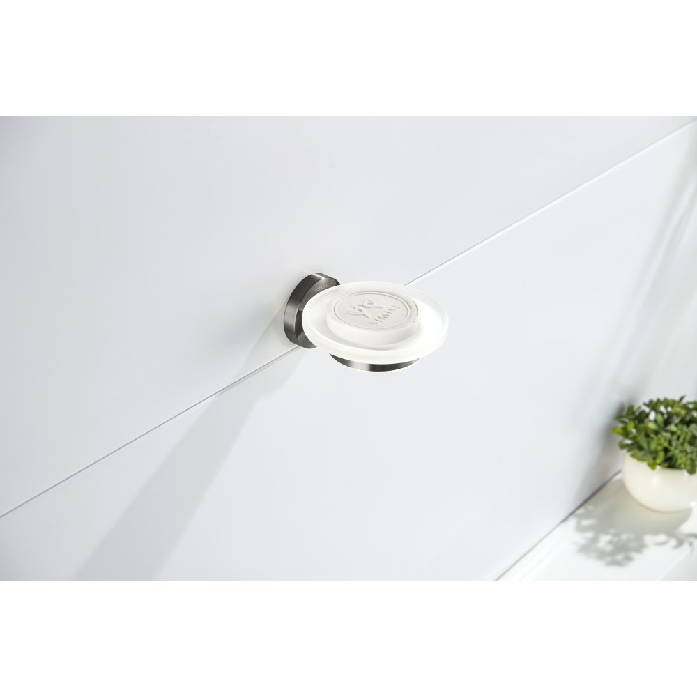 Мыльница Aquanet Европа оружейная сталь AQ4103BGM