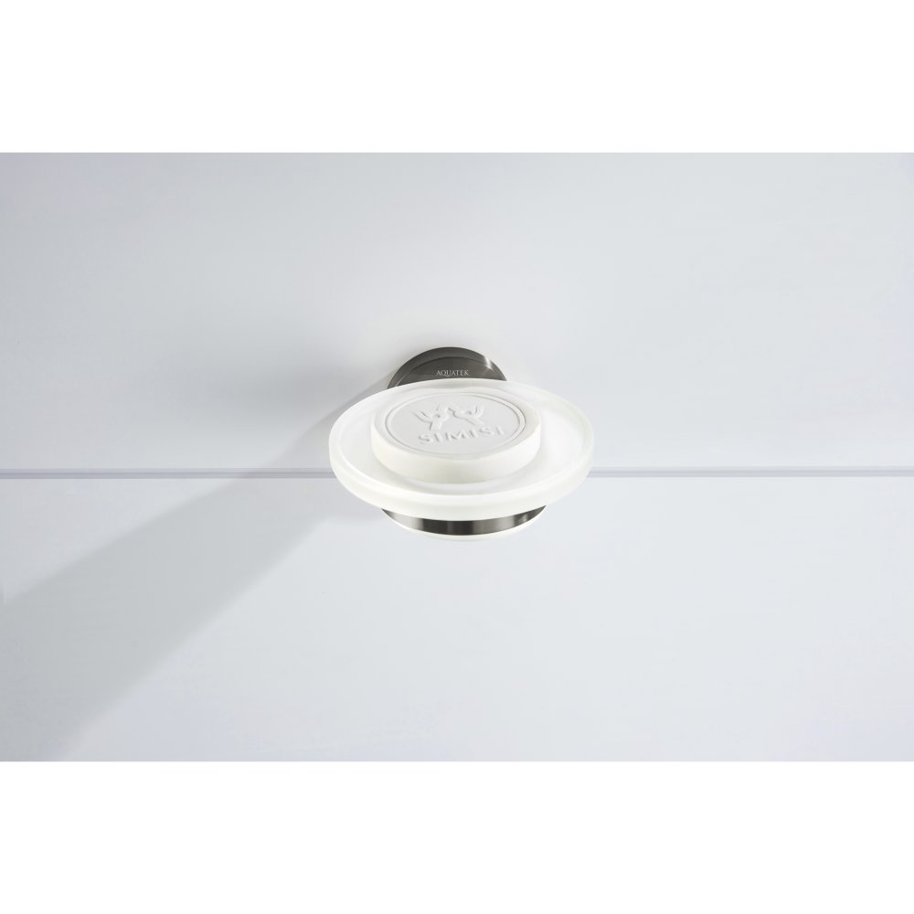 Мыльница Aquanet Европа оружейная сталь AQ4103BGM