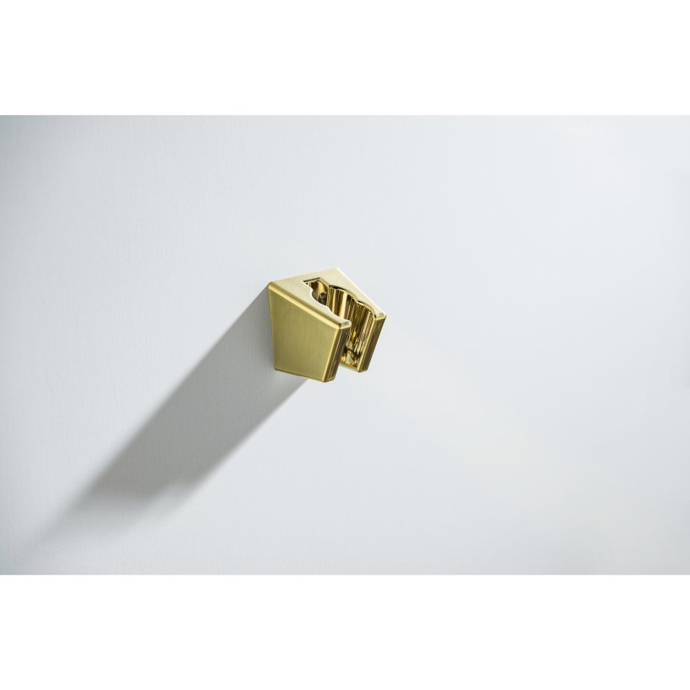 Гигиенический душ со шлангом 120 см и держателем Aquanet шлифованное золото AQ2054BG