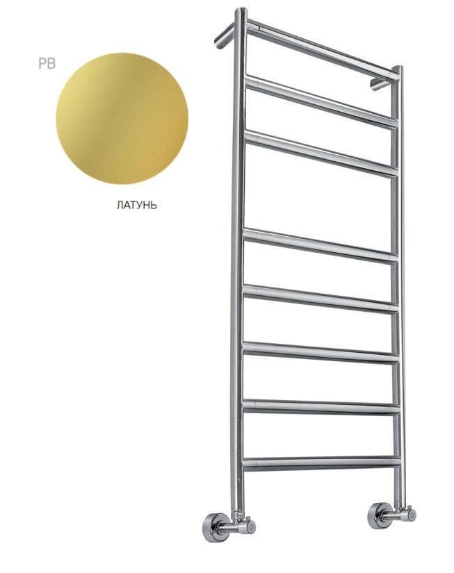 Полотенцесушитель Margaroli Sereno 390x990.5 мм Polished Brass 4843508PB