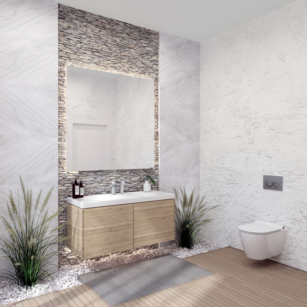 Унитаз подвесной Serel Sapphire безободковый с сиденьем микролифт SP26SL