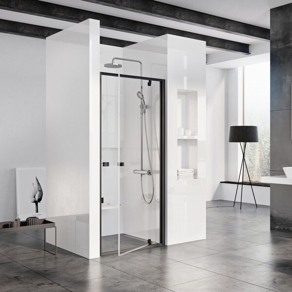 Душевая дверь одноэлементная Ravak Pivot PDOP1-80 блестящий транспарент 03G40C00Z1