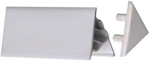 Заглушка декоративной планки 10 для ванн RAVAK белая XB430001001