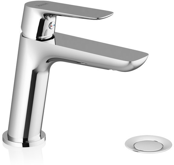 Смеситель для умывальника RAVAK Classic CL 011.00 с донным клапаном X070081