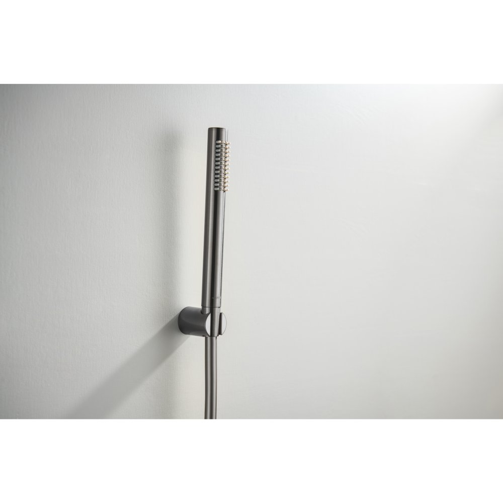 Душевой набор Aquanet Европа 1jet оружейная сталь AQ2034BGM