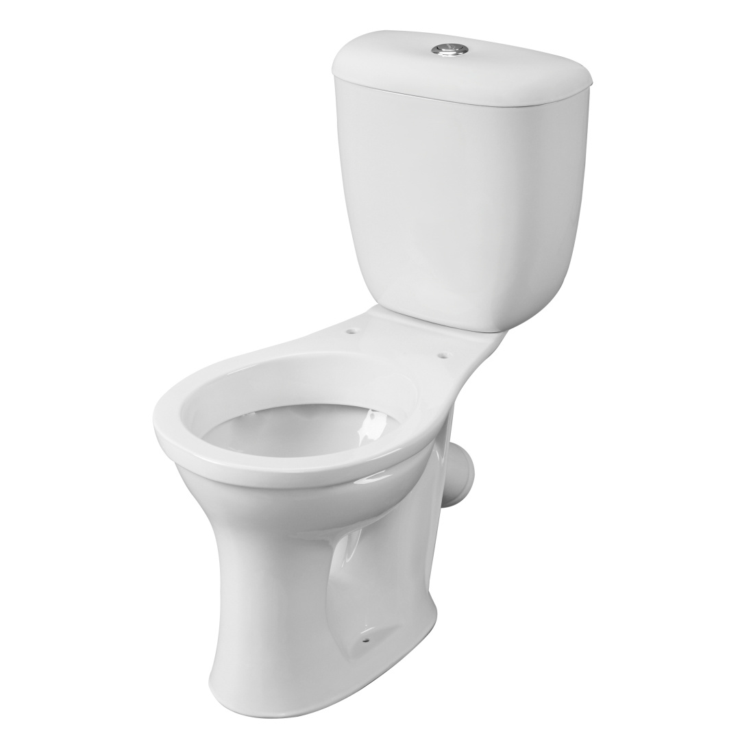 Унитаз-компакт Sanita Виктория белый сиденье полипропилен косой выпуск 1.P301.6.S00.00B.F