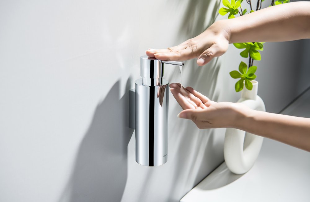 Дозатор для жидкого мыла Aquanet Оберон хром AQ4205CR