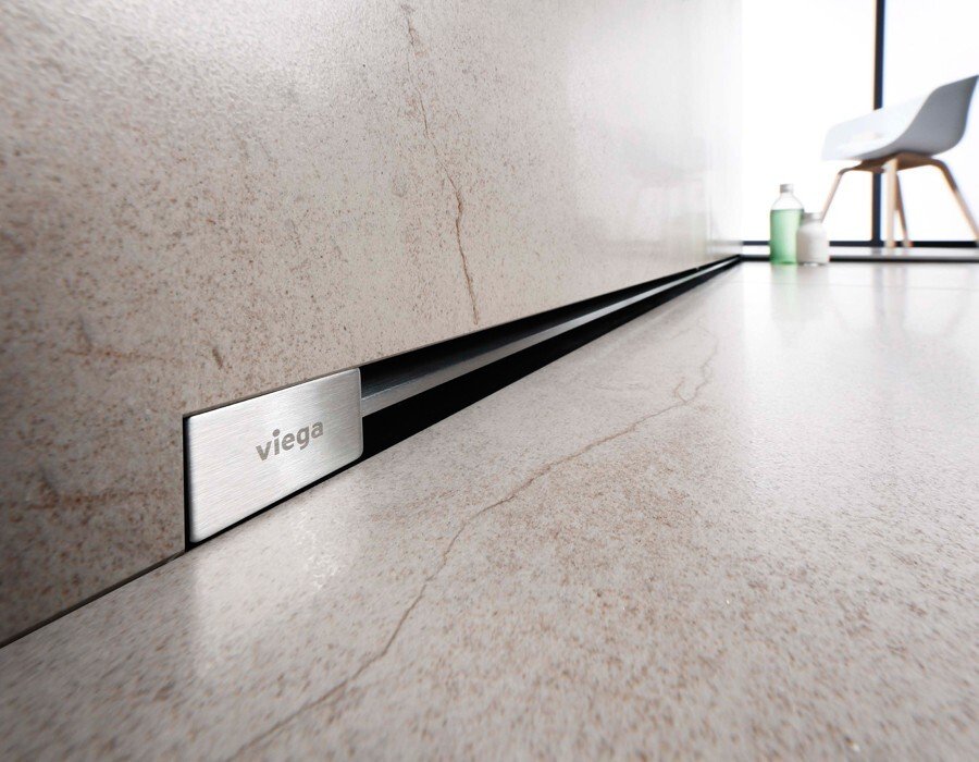 Дизайн-вставка для душевого лотка Viega Advantix Vario белая 736590