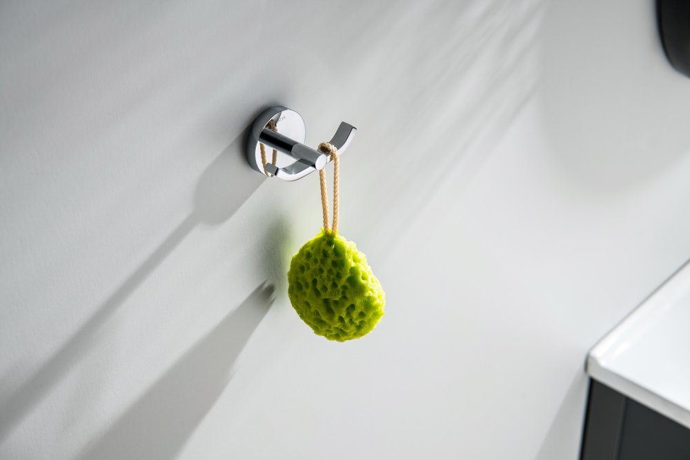 Крючок двойной Aquanet Бетта хром AQ4602CR